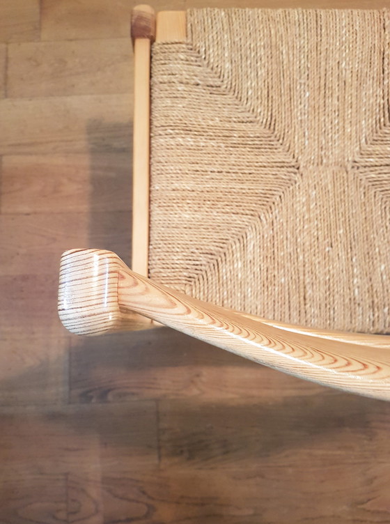 Image 1 of 2x Asserbo Esszimmerstühle von Børge Mogensen