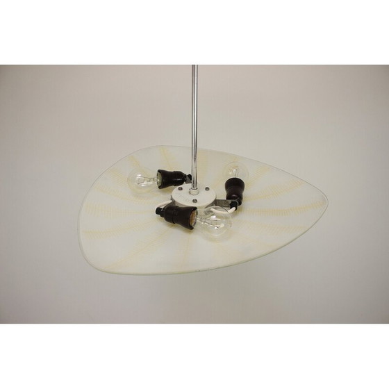 Image 1 of Mid-Century-Kronleuchter von Napako, Tschechoslowakei 1960er Jahre