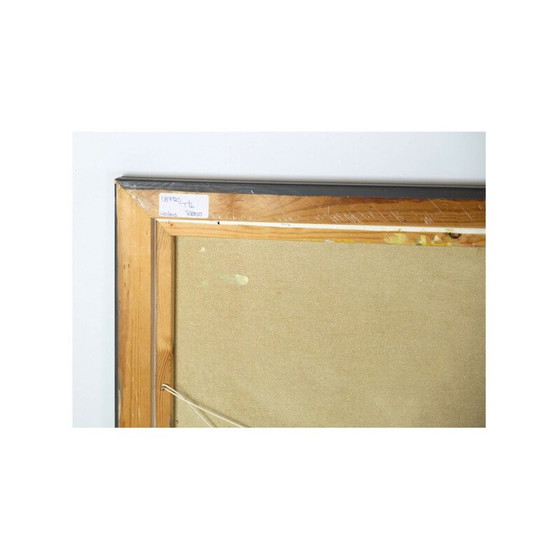 Image 1 of Farbiges Ölgemälde "Wo die Engel tanzen" von Leif Bjerregaard, 1995