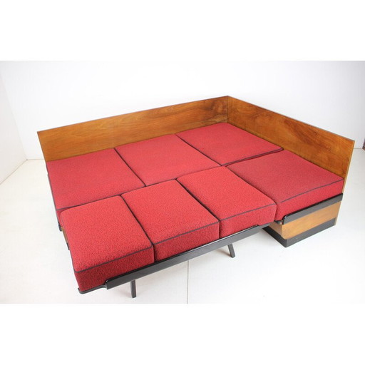 Vintage-Sofa von Jindřich Halabala für Up Závody, Tschechoslowakei 1950er Jahre