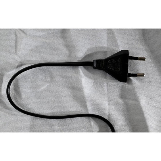 Image 1 of Vintage-Lampe aus Mahagoni und Messing von Mazda, 1950