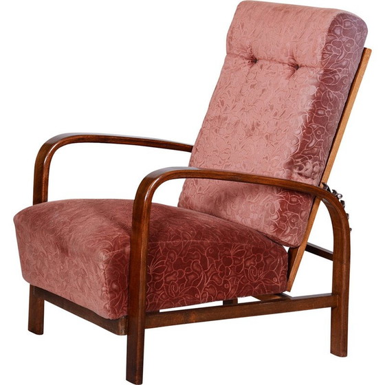 Image 1 of Vintage Art Deco Positionierungssessel, 1930er Jahre