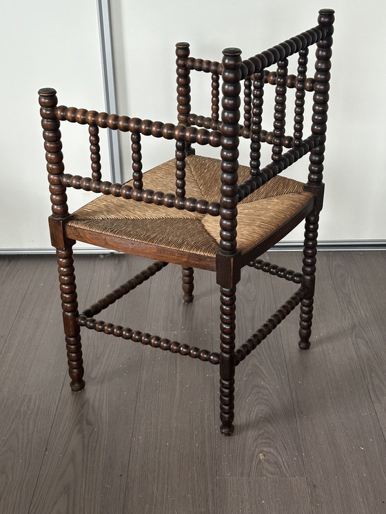 Image 1 of Spulenstuhl aus Eichenholz