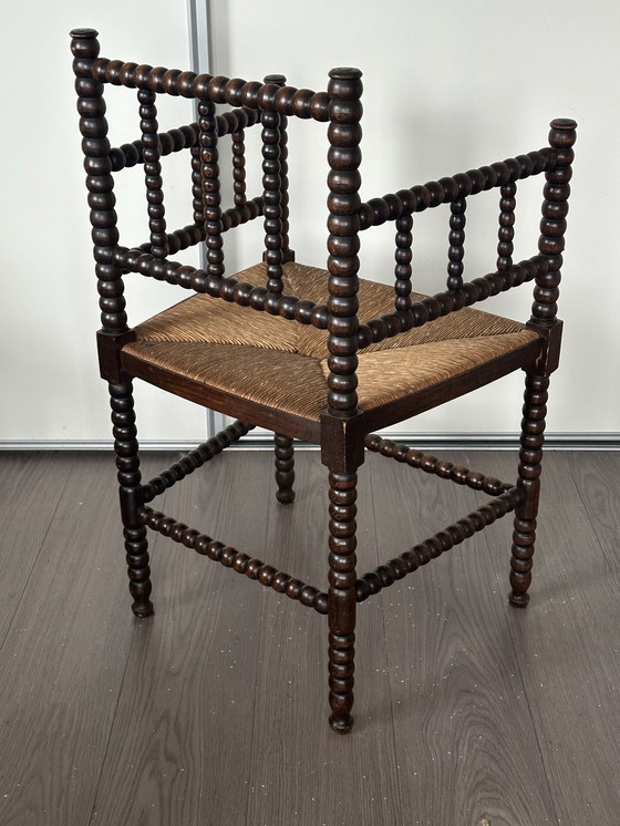 Image 1 of Spulenstuhl aus Eichenholz