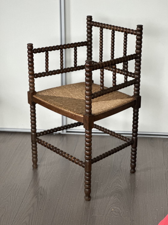 Image 1 of Spulenstuhl aus Eichenholz