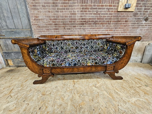 Biedermeiersofa um 1850