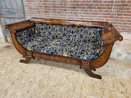 Biedermeiersofa um 1850