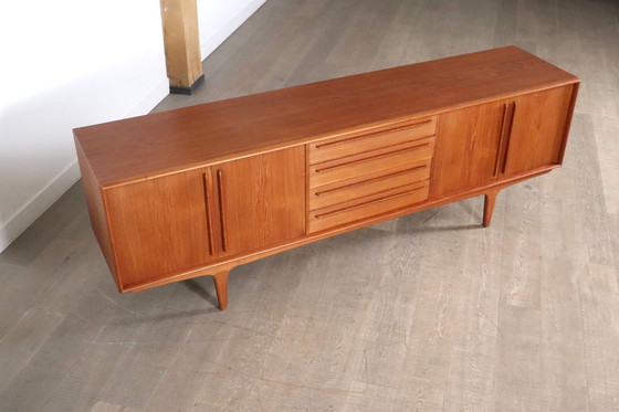 Image 1 of Modernes Sideboard aus Teakholz aus der Mitte des Jahrhunderts, Dänemark 1960