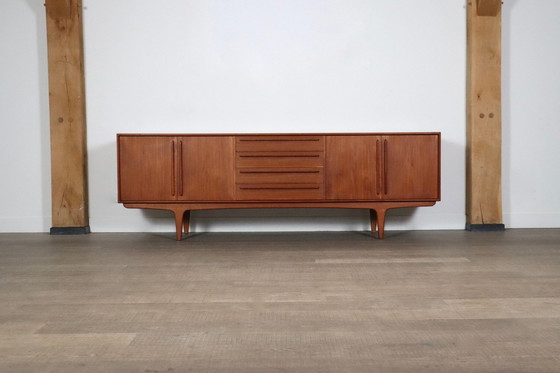 Image 1 of Modernes Sideboard aus Teakholz aus der Mitte des Jahrhunderts, Dänemark 1960