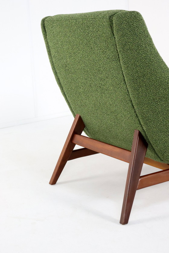 Image 1 of Midcentury Sessel 'Geleen' Neu Gepolstert Vintage