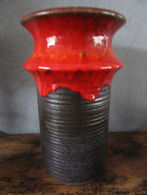 Image 1 of West Grmany Jasba Lava Vase 25 Cm.