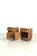 2x Art Deco Nachttische