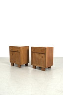 2x Art Deco Nachttische