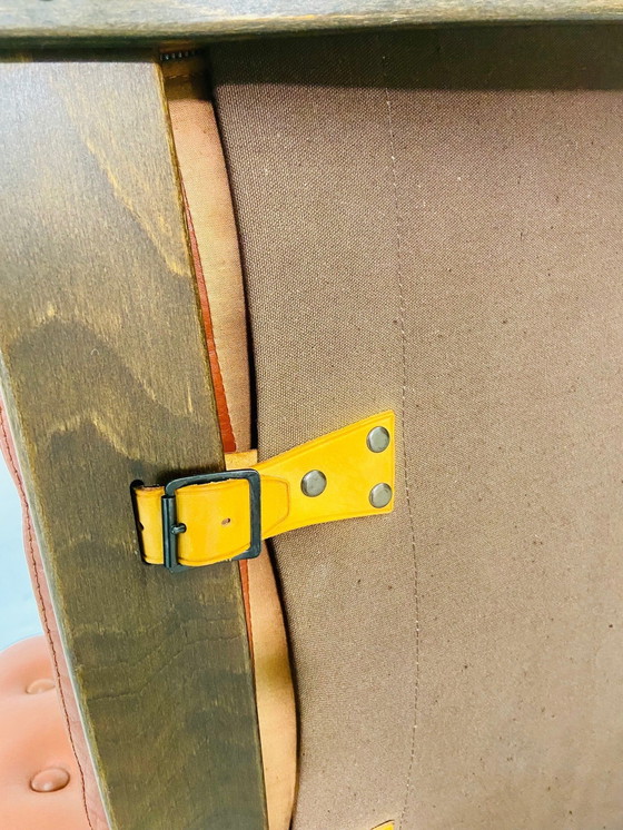 Image 1 of VINTAGE DÄNISCHER RETRO LOUNGESESSEL IN COGNAC LEDER VON KOMFORT