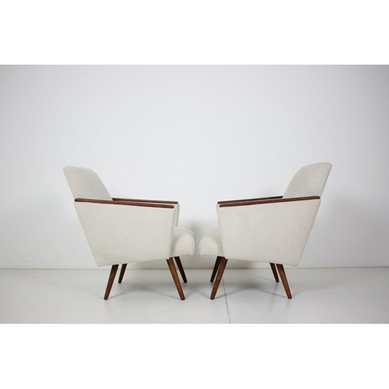 Image 1 of Paar Vintage-Sessel Tschechoslowakei 1960er Jahre
