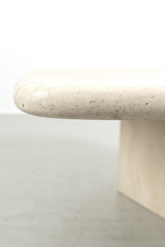 Image 1 of Vintage Couchtisch aus Travertin