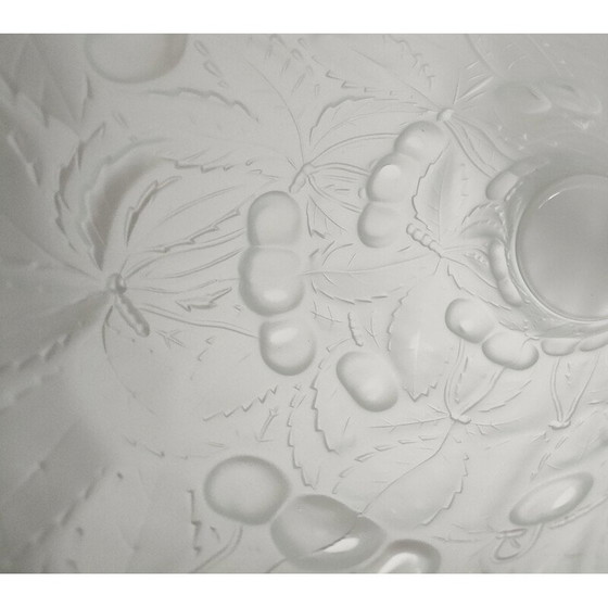 Image 1 of Vintage-Vase aus Pressglas von Josef Inwald