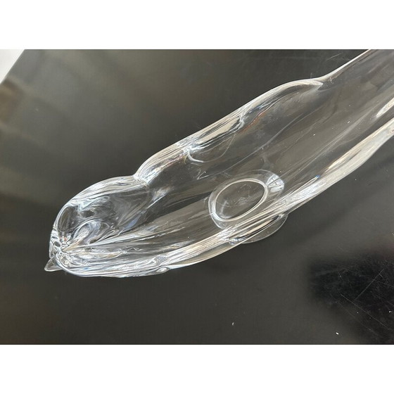 Image 1 of Vintage Kristall Vogel leere Tasche für Cristalleries de Vannes