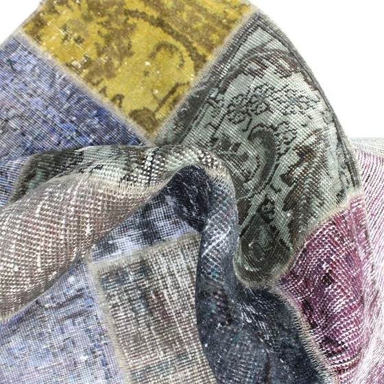 Image 1 of Perserteppich Patchwork Teppich 145X145 Nr:2531