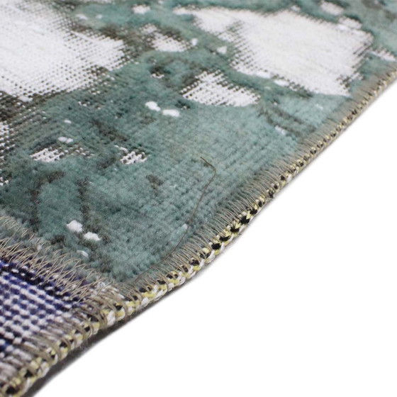 Image 1 of Perserteppich Patchwork Teppich 145X145 Nr:2531