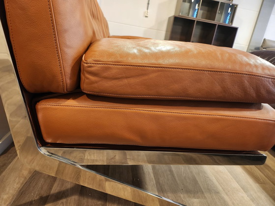 Image 1 of De Sede Ds-60 , 3-Sitzer Sofa + 2.5-Sitzer Sofa In Braunem Leder