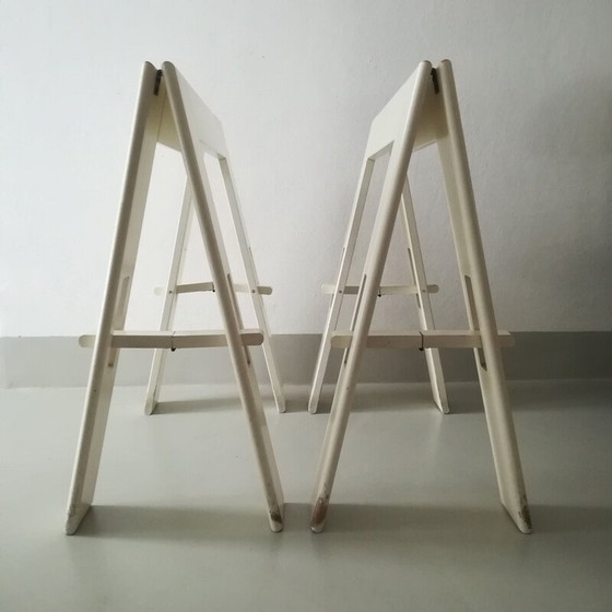 Image 1 of Vintage-Klappböcke lackiert mit Stufen von Urbino Lomazzi für Acerbis, 1980