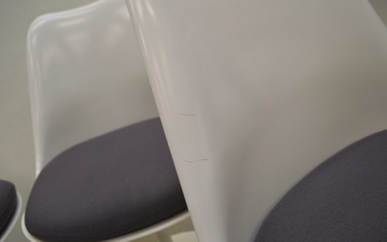 Image 1 of Knoll Eero Saarinen Ovaler Esstisch & 6 Tulip-Stühle Knoll International