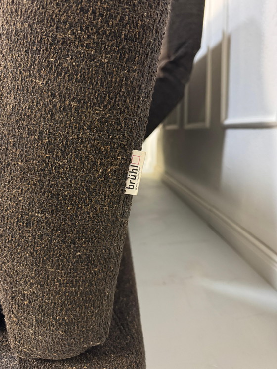 Image 1 of Brühl Moule Ecksofa Stoff Sofa Braun Relaxfunktion