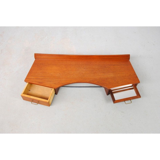 Image 1 of Dänischer Vintage-Schminktisch aus Teakholz, 1950er Jahre