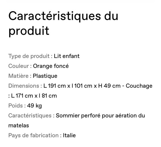 Image 1 of Einzelbett Bunky Marke Magis