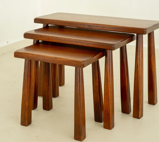 3x Brutalist Beistelltische