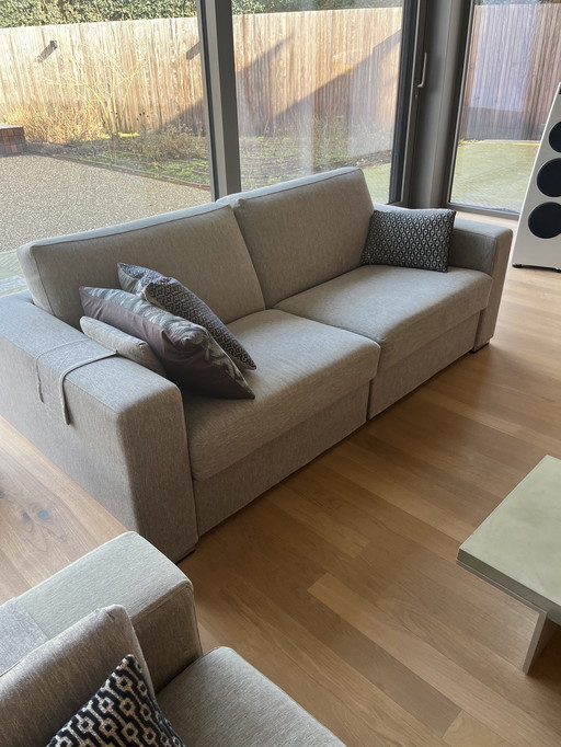 Schlafsofa Lounge 2 1/2-Sitzer Sofa Pol74