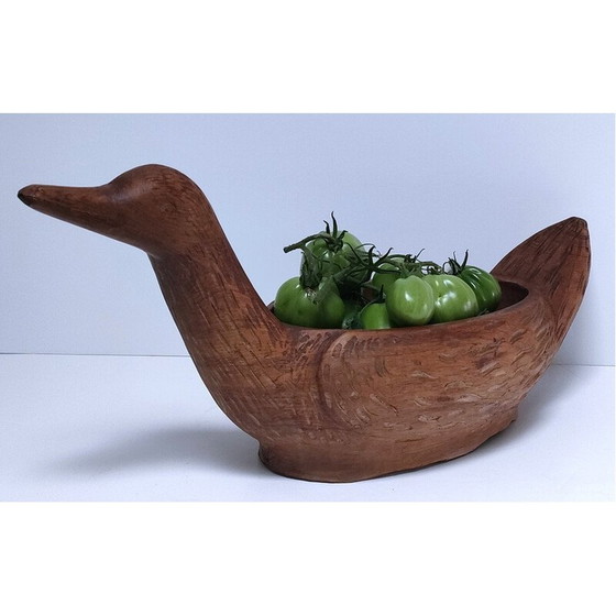 Image 1 of Vintage Vogelmesser aus massivem, gedrechseltem Holz