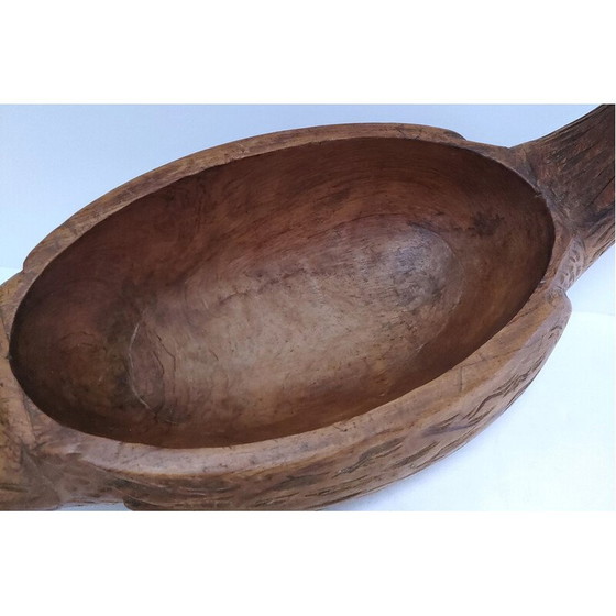 Image 1 of Vintage Vogelmesser aus massivem, gedrechseltem Holz