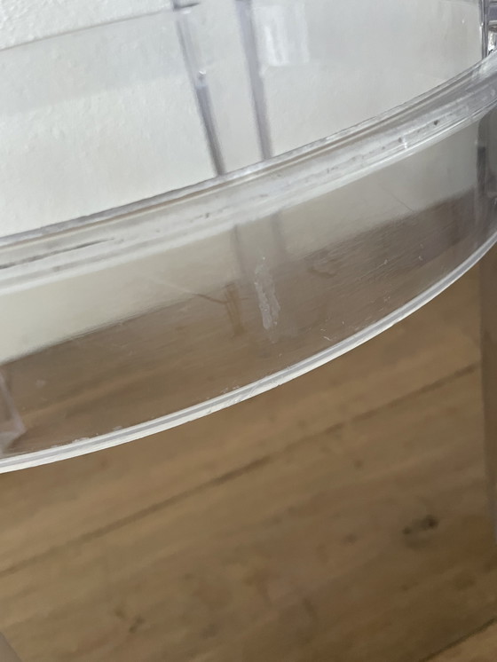 Image 1 of 8x Phillipe Starck Kartell Charles Ghost Barhocker