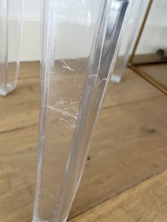 Image 1 of 8x Phillipe Starck Kartell Charles Ghost Barhocker