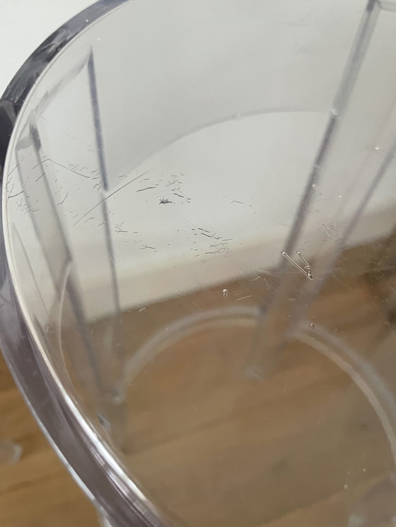 Image 1 of 8x Phillipe Starck Kartell Charles Ghost Barhocker