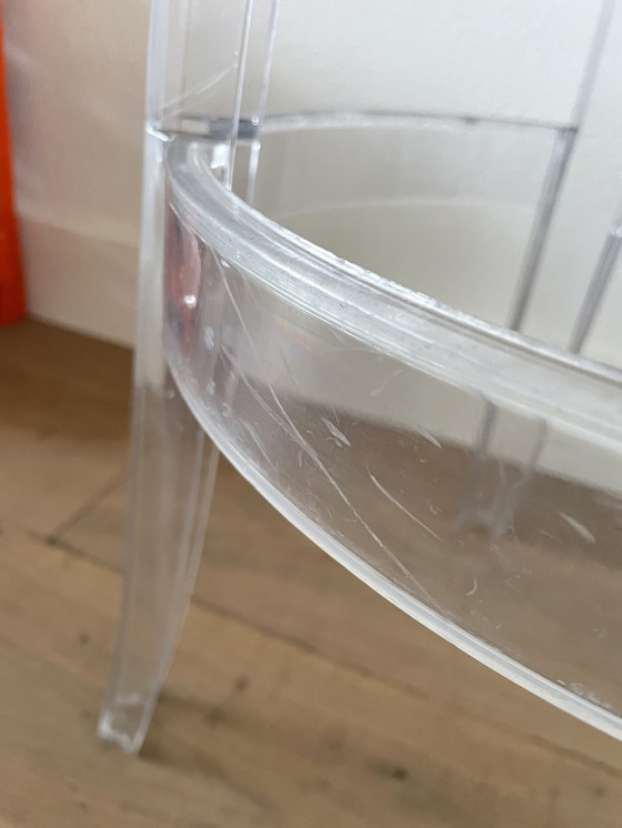 Image 1 of 8x Phillipe Starck Kartell Charles Ghost Barhocker