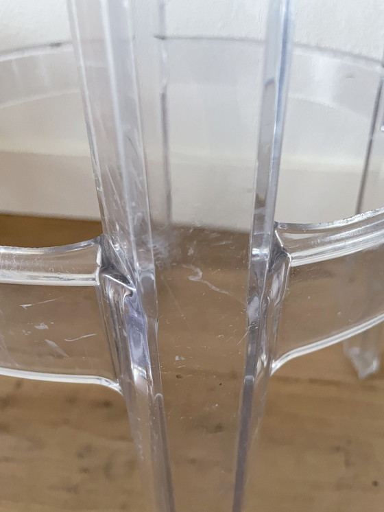 Image 1 of 8x Phillipe Starck Kartell Charles Ghost Barhocker