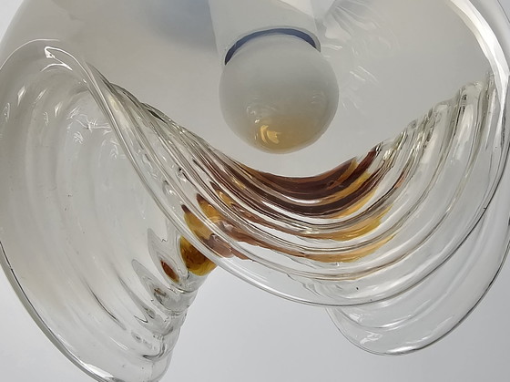 Image 1 of Hängeleuchte italienisches Muranoglas Wave