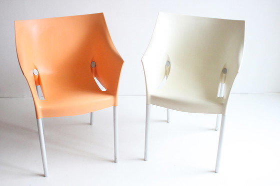 Image 1 of 2x Kartell Dr No Stühle von Phillip Starck