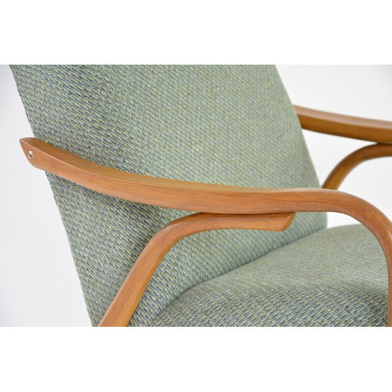 Image 1 of Vintage Sessel J grün blau, 1960
