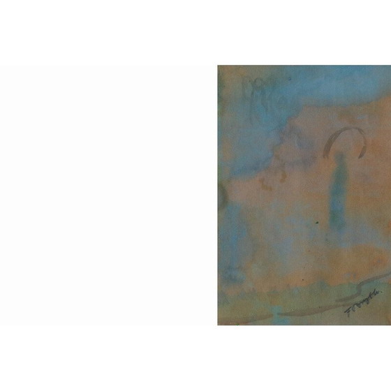 Image 1 of Alte Gouache von Frideborg Bryth, 1961