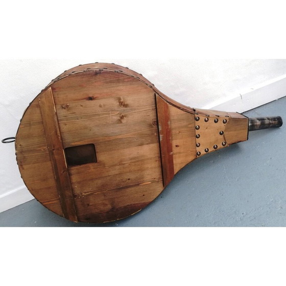 Image 1 of Vintage Holz und Leder Schmiedebalg