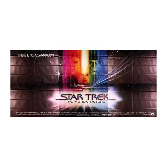 Image 1 of Originales altes "Star Trek"-Filmplakat, 1970