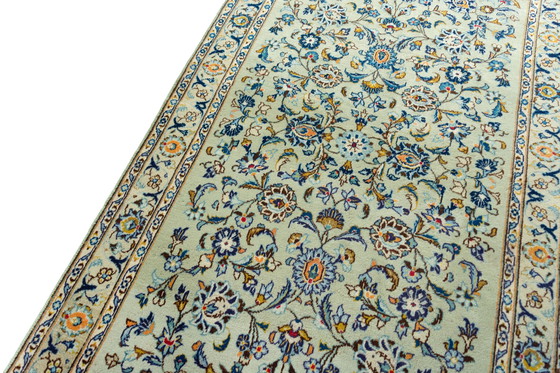 Image 1 of 190 X 118 Cm Handgeknüpfter Keshan Kork Teppich