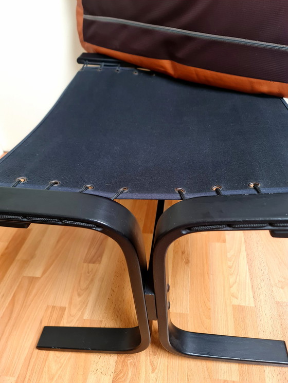 Image 1 of Ingmar Relling Westnofa Fußhocker cognac Leder schwarz