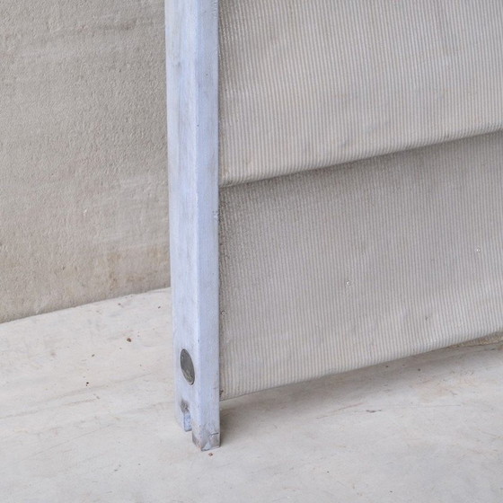 Image 1 of Vintage-Schiebepaneel aus Aluminium und Holz von Jean Prouvé, Kamerun 1960