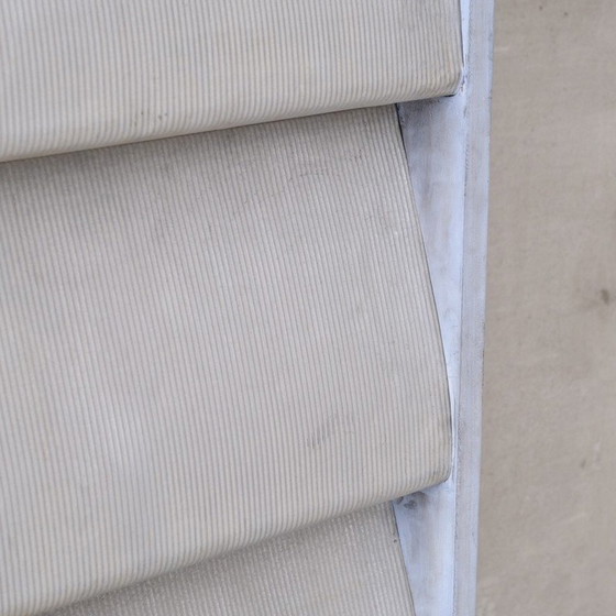 Image 1 of Vintage-Schiebepaneel aus Aluminium und Holz von Jean Prouvé, Kamerun 1960