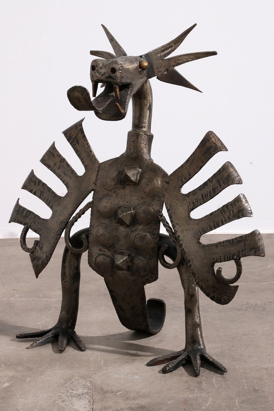 Image 1 of Kamindrache von Smederij Jan Franssen, 1950-60 Jahre